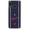 NBA Los Angeles Clippers Distressed Red Galaxy A20 Clear Case